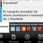 Ja podeu descarregar la nova versió de l'app per a iPhone de VilaWeb