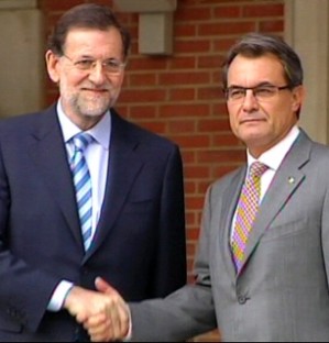 Mas replica a Rajoy: 'Em va dir que Catalunya no estava tan maltractada'