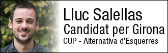 Blog d´en Lluc Salellas, candidat de la CUP Alternativa d´Esquerres per Girona