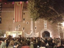 Manifestació a Perpinyà per l'escola en català, la Diada de Catalunya Nord