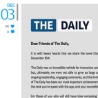 Rupert Murdoch tanca el primer diari per a iPad, The Daily