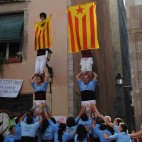 'Els Castellers del Poble-sec ens declarem entitat independentista'