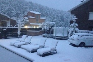 La neu arriba fins a cotes baixes a Catalunya