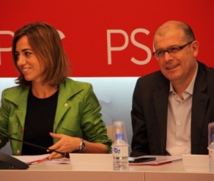 El PSC, fora de la direcció del grup socialista al congrés espanyol