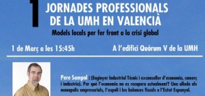 VilaWeb, present avui a les jornades professionals de la Universitat Miguel Hernández, a Elx