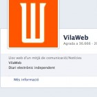 Seguiu VilaWeb també a Facebook