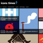 Icons Times, l'actualitat amb icones