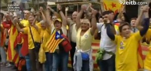 Reportatge al '60 minuts' d'EITB sobre el referèndum d'independència de Catalunya