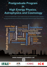 Postgraduate Program in High-Energy Physics, Astrophysics and Cosmology