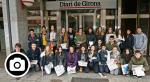 Alumnes de l´institut Jaume Vicens Vives de Girona visiten Diari de Girona 