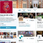 Felipe VI es fa seguidor a Twitter d'un ultra i de Pablo Iglesias