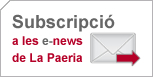 Subscripció a les e-news de Paeria
