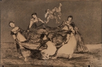 Disparate femenino - Gravat de Goya