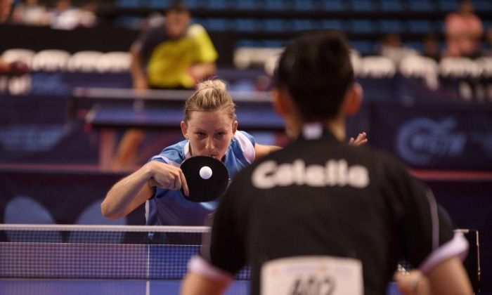 Gàlia Dvorak en una acció a les semifinals. Foto: RFETM