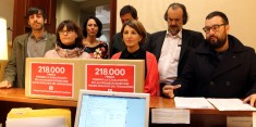 Registren 218.000 signatures al Congrés espanyol per il·legalitzar organitzacions que fan apologia del franquisme