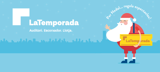Aquest Nadal... Regala espectacles, regala LaTemporada Lleida