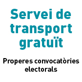 Transport Eleccions Municipals i Europees 2019