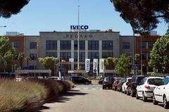 Vista de la fábrica de Iveco, esta semana.