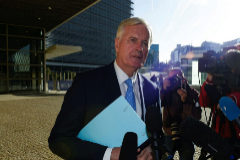 El jefe negociador de la UE, Michel Barnier.