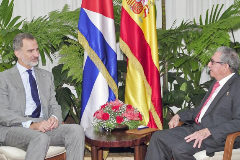 Los Reyes viajan de Cuba a Washington en una visita privada tras verse con Castro