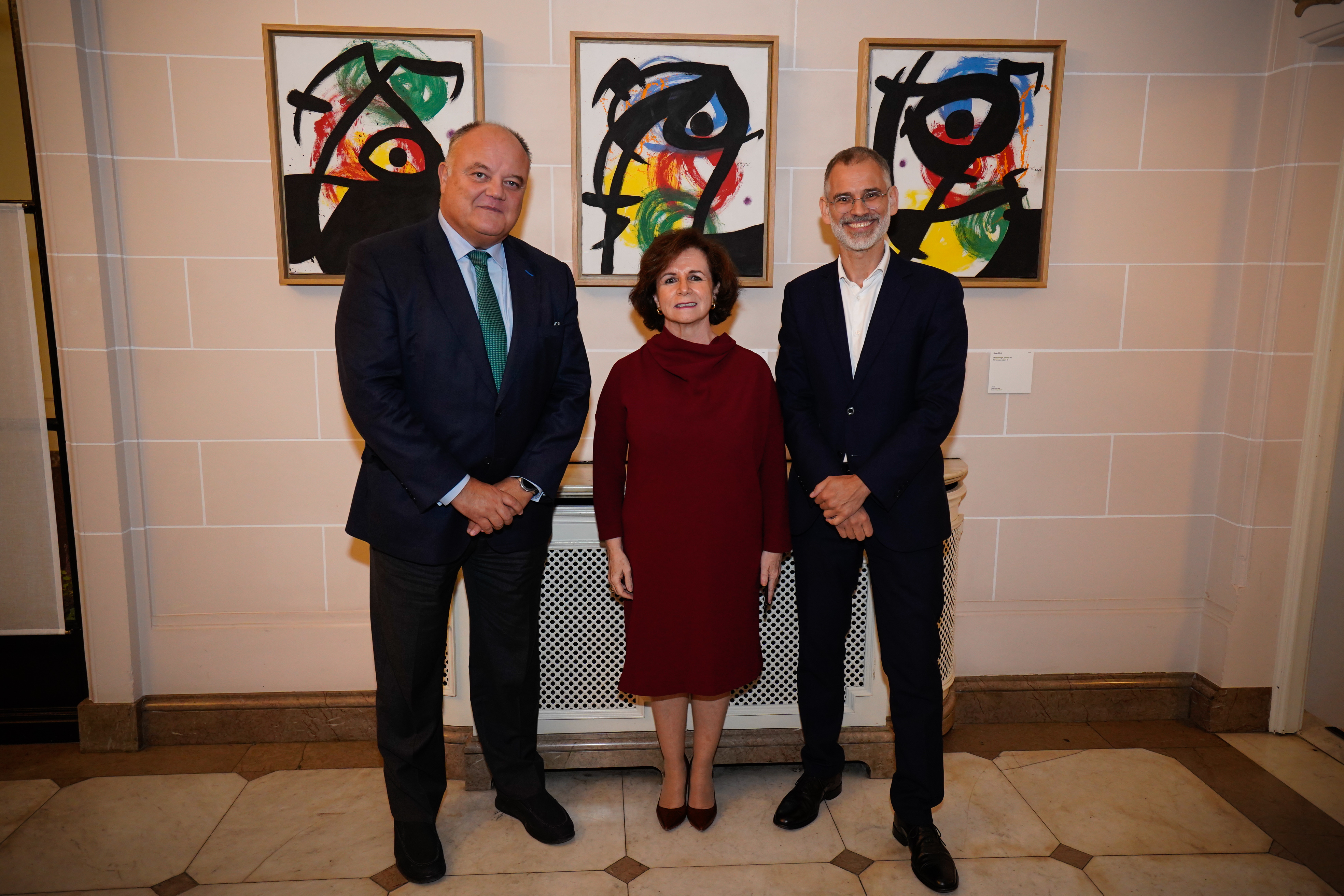 The traveling exhibition of Miró organized by the Abertis Foundation, the Fundació Joan Miró and the Ministry of Foreign Affairs, arrives in Brussels (Belgium)
