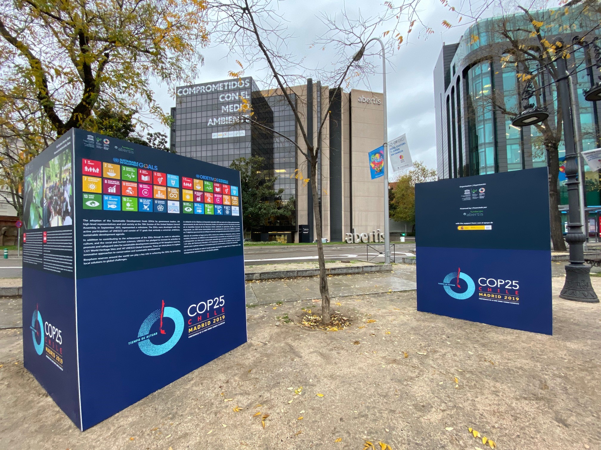 Abertis joins actions against climate emergency during the United Nations Climate Change Conference (COP25)
