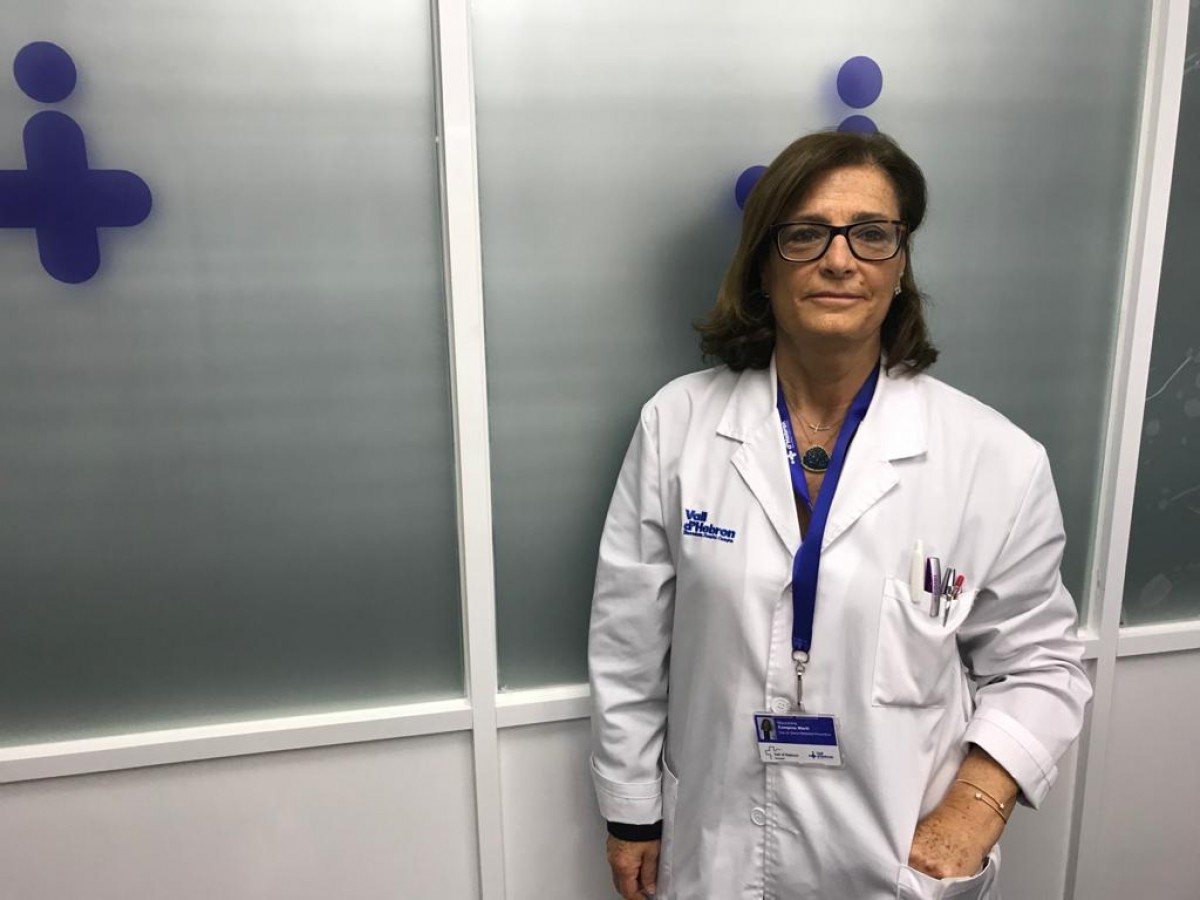 La doctora Magda Campins, cap d'Epidemiologia i Medicina Preventiva de la Vall d'Hebron.