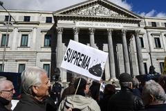 Manifestación en protesta por la sentencia del Supremo sobre las hipotecas