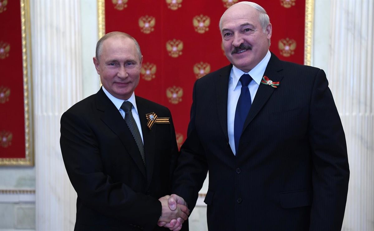 Putin i Lukiaxenko.