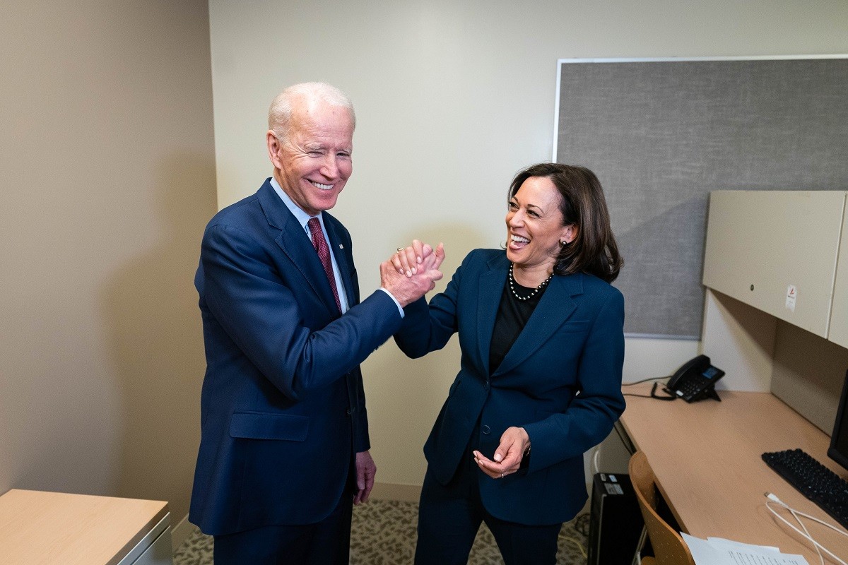 Joe Biden i Kamala Harris, tàndem demòcrata.