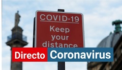 Cartel de advertencia del coronavirus en NewsCastle.