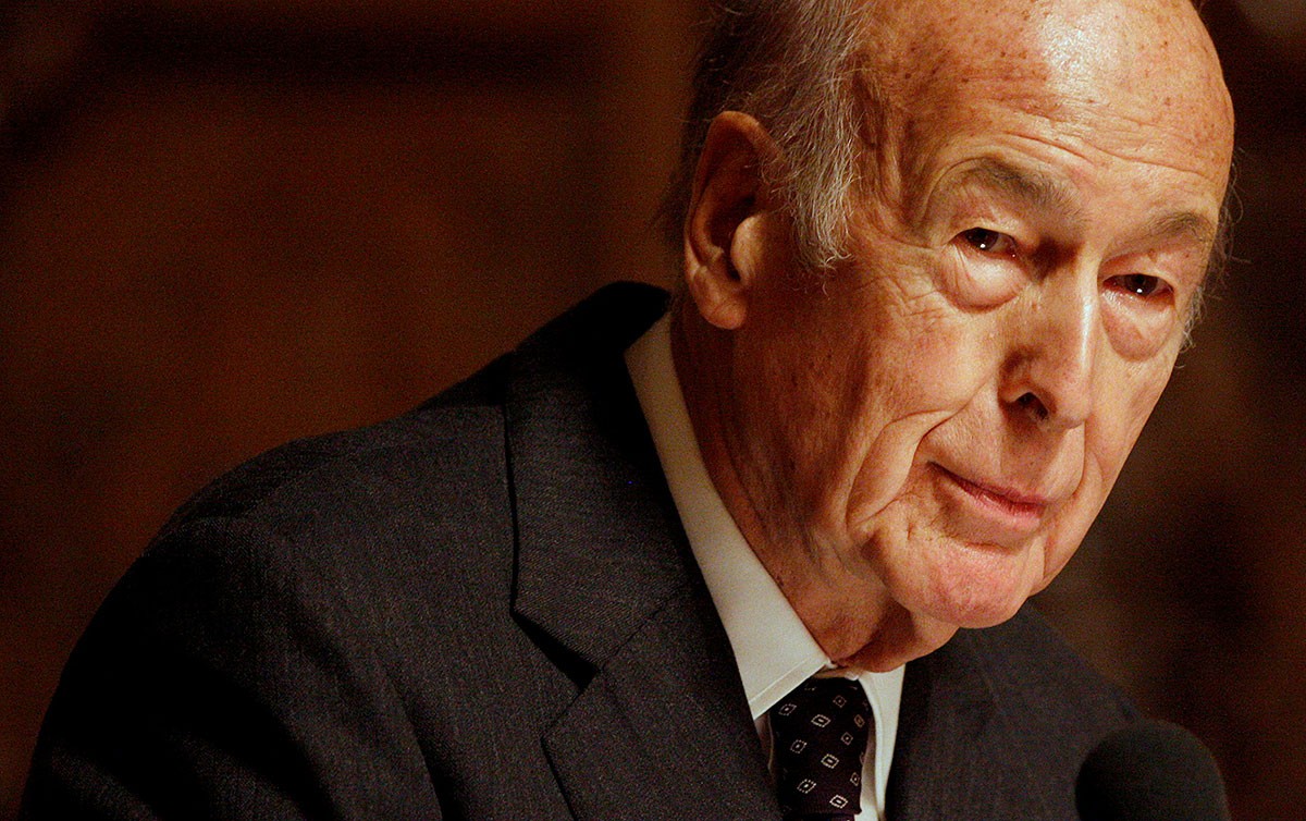 Valéry Giscard d'Estaing, el 2008