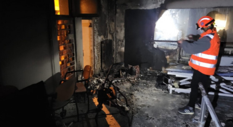 Un incendi en una residència de Manresa deixa set hospitalitzats lleus