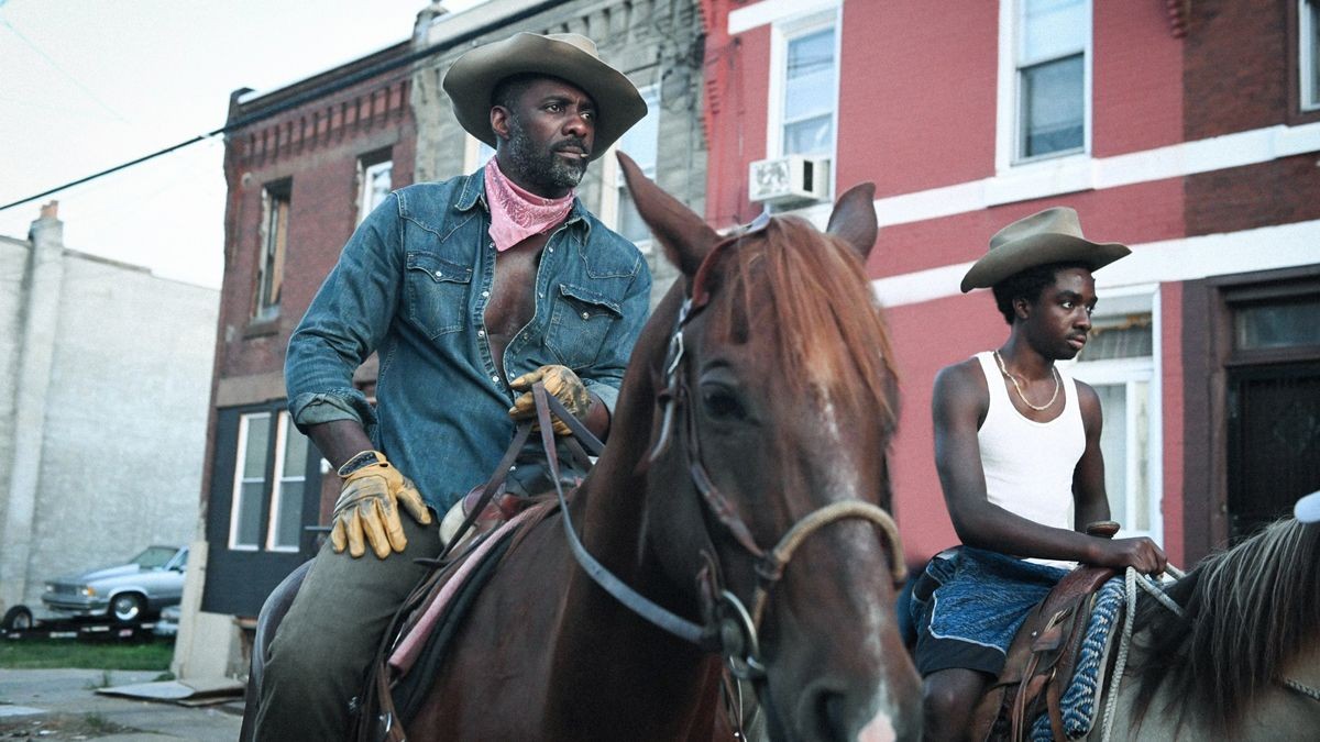 Idris Elba i Caleb McLaughin al film «Cowboys de asfalto»