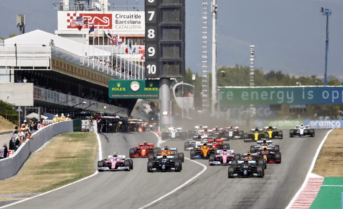 Una cursa de Fórmula 1 a Montmeló