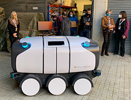 Esplugues, la primera ciutat que posarà a prova un prototip de vehicle autònom de lliurament de mercaderia a domicili