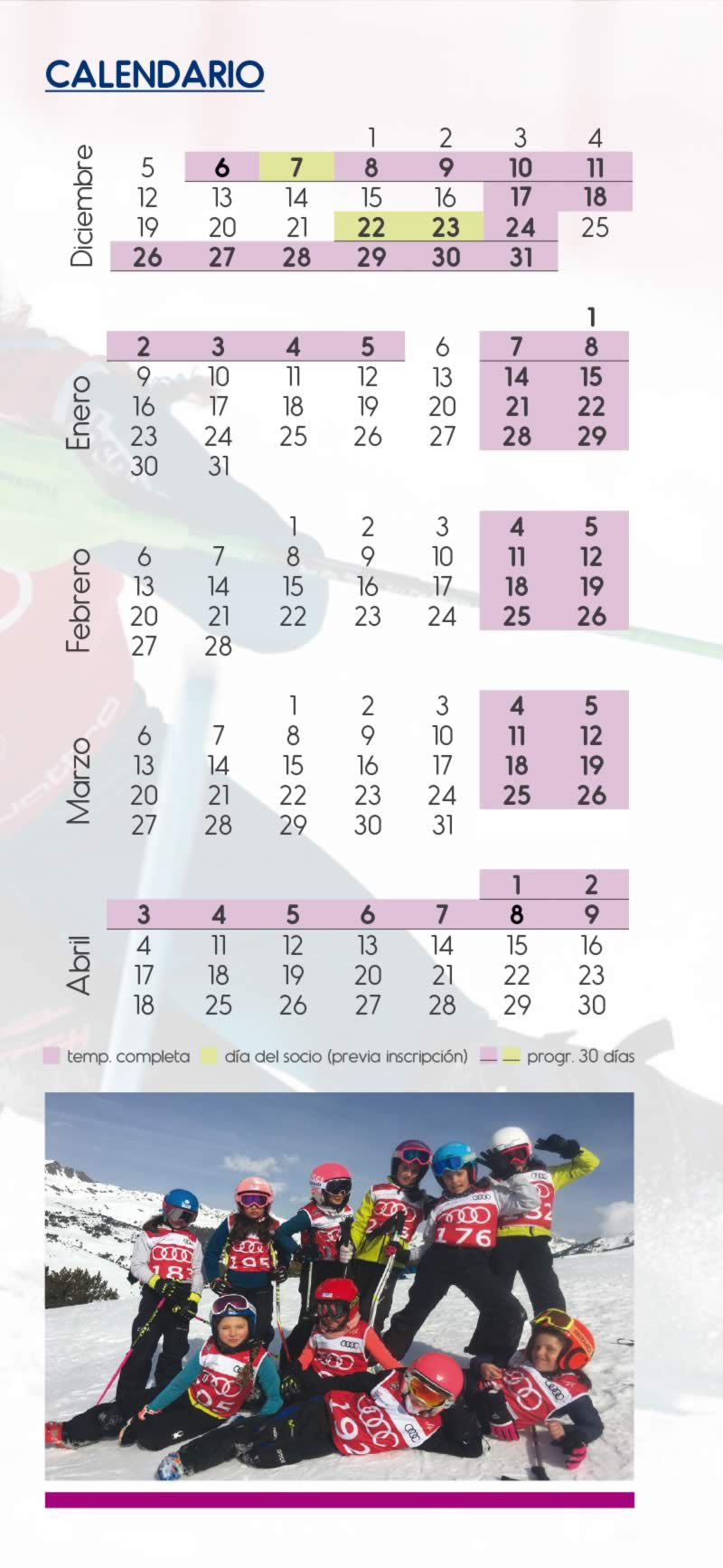 calendario 2022 23