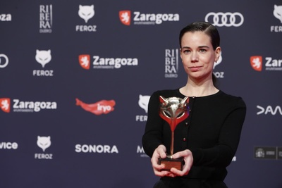 Laia Costa guanya el Premi a Millor actriu protagonista als Feroz 2023