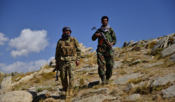 EuropaPress 5257806 anaba afghanistan sept 2021    afghan anti taliban fighters patrol in anaba