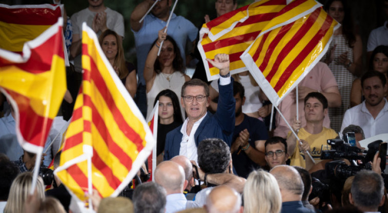 Feijóo visitarà Barcelona aquest dilluns amb l'objectiu d'aconseguir vuit diputats a les eleccions del 23J