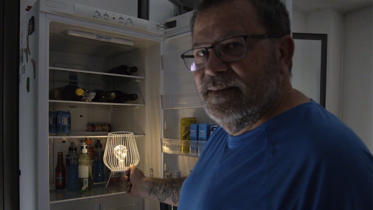 Andrés Ucendo, un dels afectats pel tall de llum a Sabadell