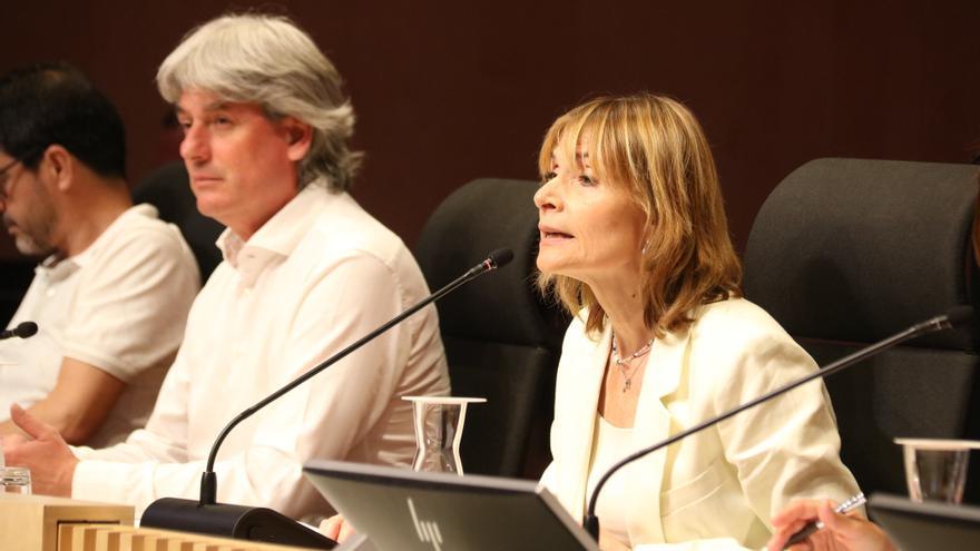 Declaracions de Ramon Bacardit (Junts), Lluïsa Moret (PSC) i Dionís Guiteras (ERC) sobre la incorporació dels republicans al govern de la Diputació