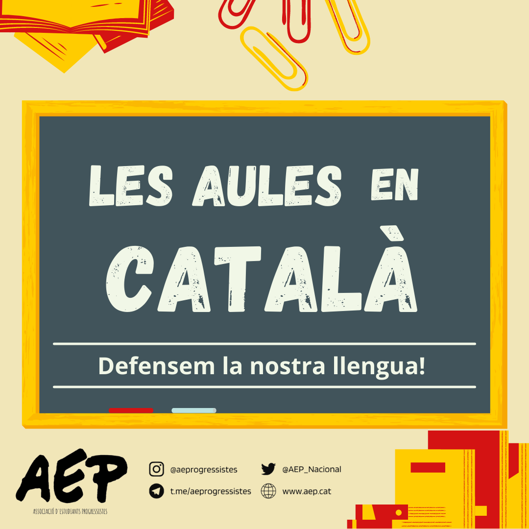 Les aules, en català!