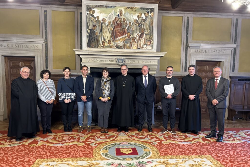 En el marc del Mil·lenari, la institució universitària signa un conveni amb l’Abadia de Montserrat per col·laborar en l’àmbit formatiu